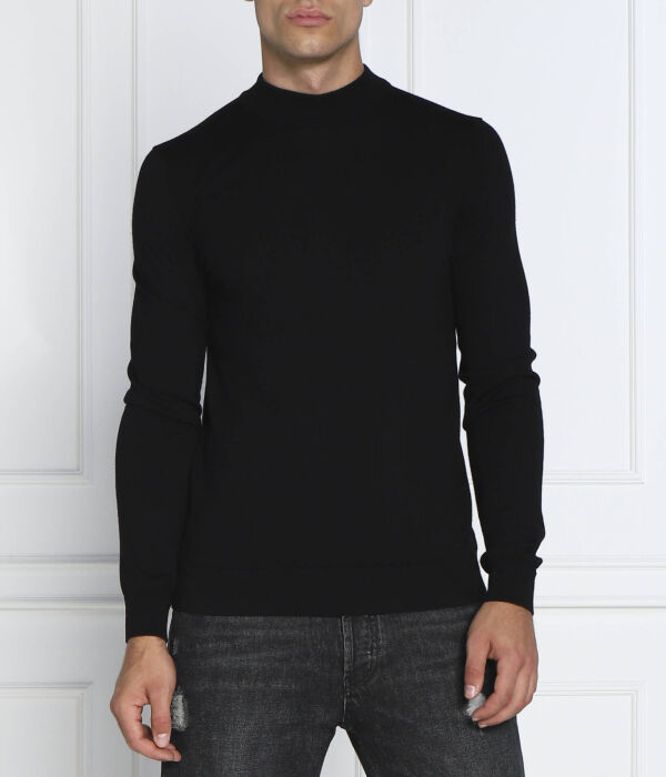 Свитер мужской Hugo шерстяной с круглым вырезом, черный
Свитер мужской Hugo шерстяной с круглым вырезом, черный