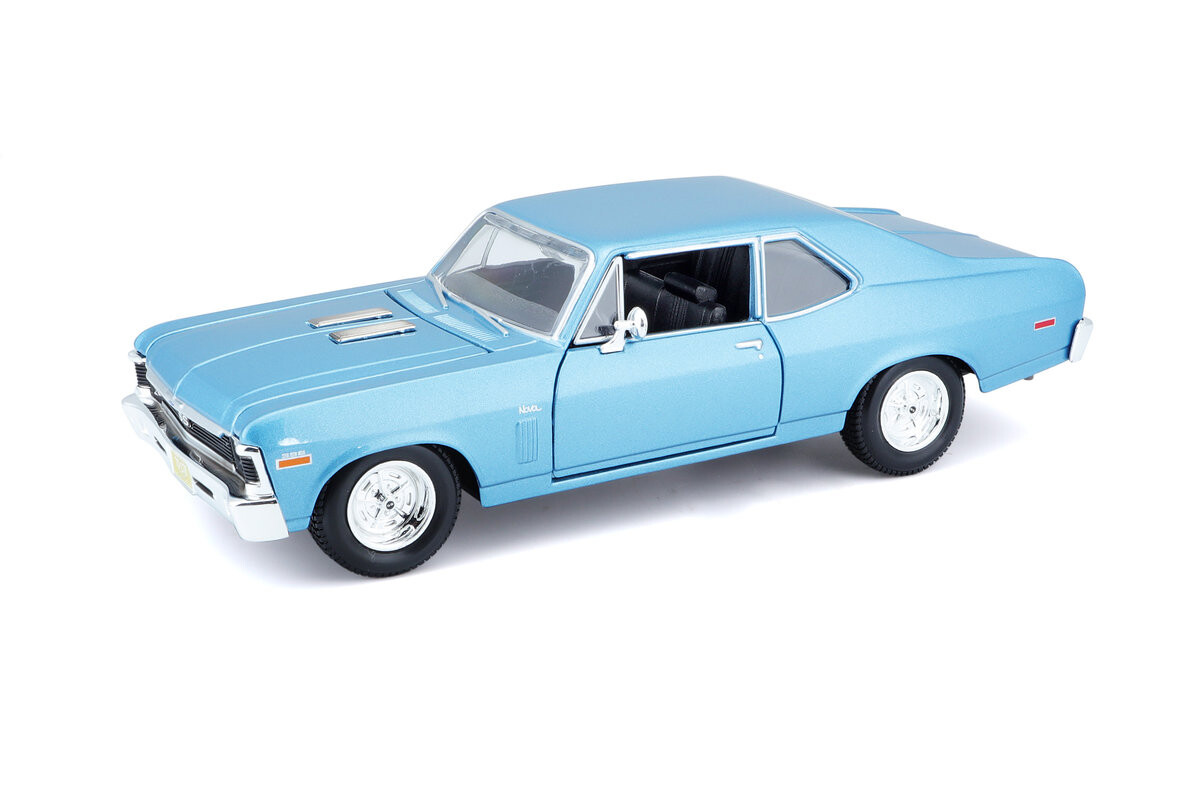 Maisto, Автомобиль Chevrolet Nova SS, 1970, Синий, 1/24, 31262
Maisto, Автомобиль Chevrolet Nova SS, 1970, Синий, 1/24, 31262