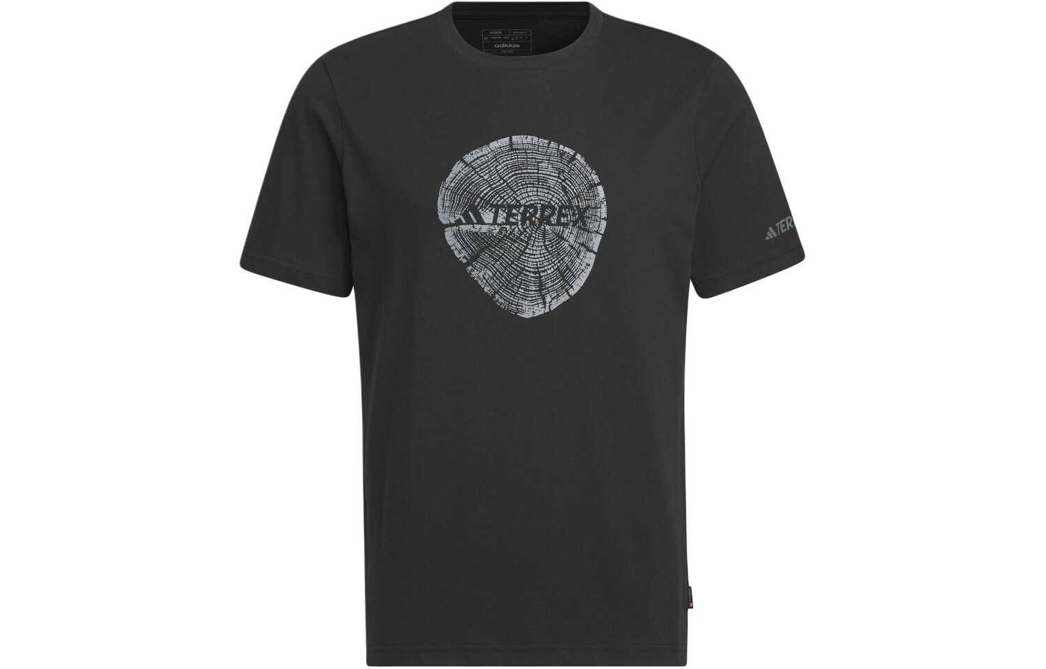 Футболка унисекс черная Adidas, черный 
Футболка унисекс черная Adidas, черный