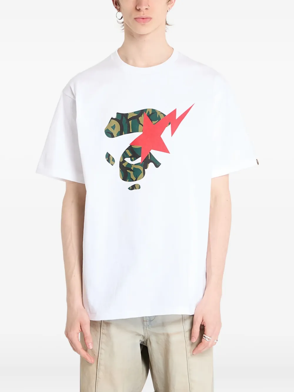 Футболка Trial Camo-Star A BATHING APE, белый
Футболка Trial Camo-Star A BATHING APE, белый