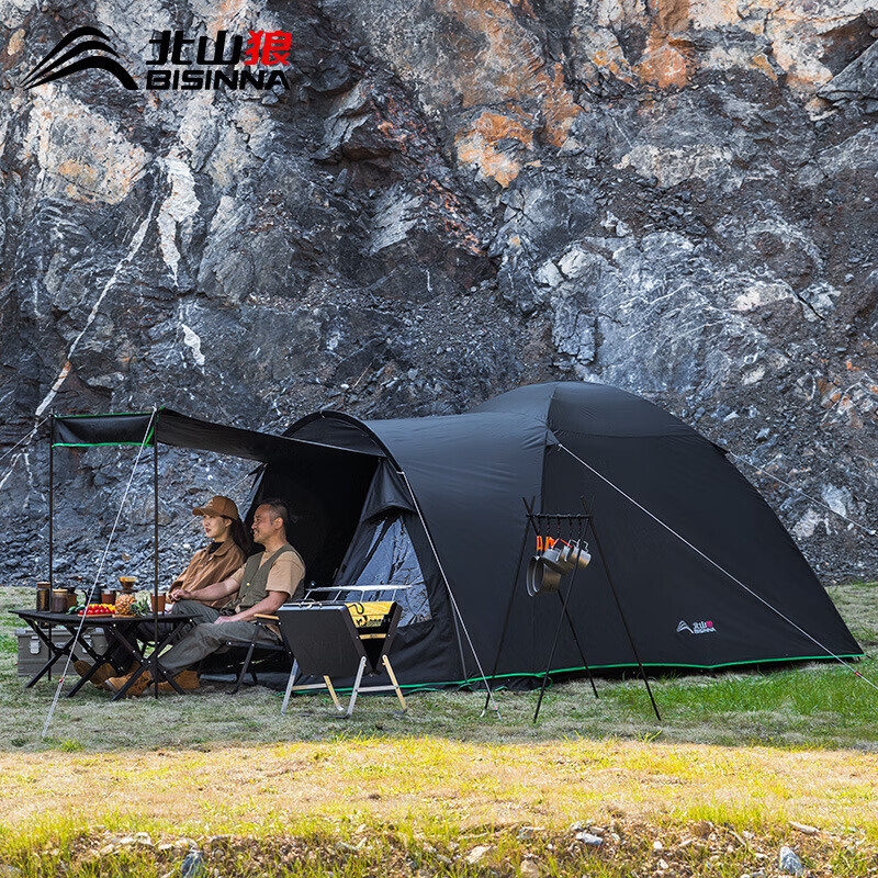 Уличная альпинистская палатка BSWolf, утолщенная, водонепроницаемая и солнцезащитная, большая портативная Yihe - черная + влагонепроницаемая подушка для 4-6 человек
Уличная альпинистская палатка BSWolf, утолщенная, водонепроницаемая и солнцезащитная, большая портативная Yihe - черная + влагонепроницаемая подушка для 4-6 человек