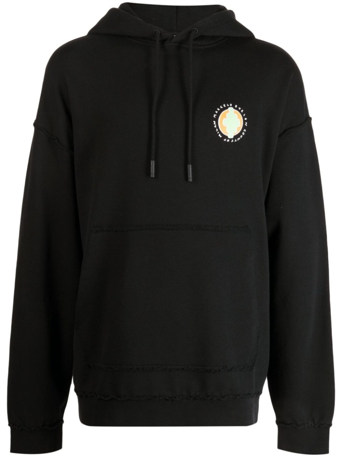 Marcelo Burlon County of Milan худи с графичным принтом, черный 
Marcelo Burlon County of Milan худи с графичным принтом, черный