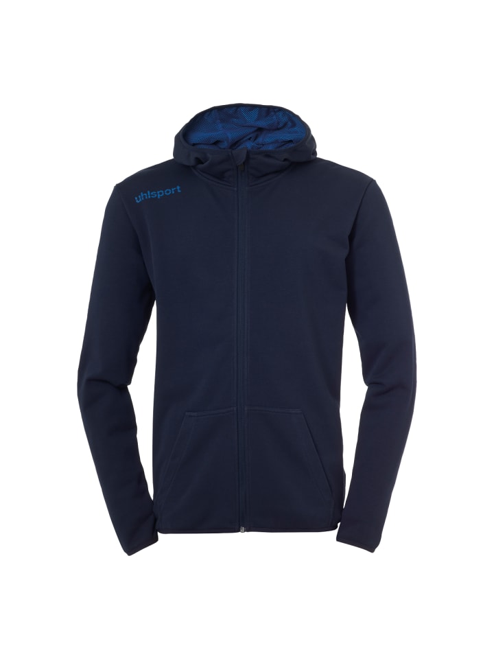 Куртка с капюшоном ESSENTIAL HOOD темно-синего цвета uhlsport
Куртка с капюшоном ESSENTIAL HOOD темно-синего цвета uhlsport