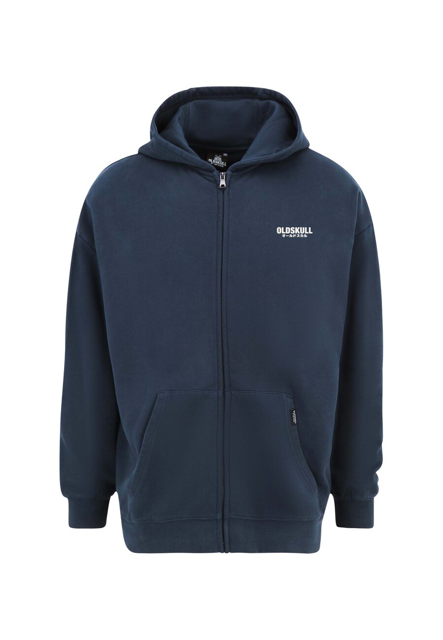 Толстовка с капюшоном на молнии Oldskull, темно-синий
Толстовка с капюшоном на молнии Oldskull, темно-синий