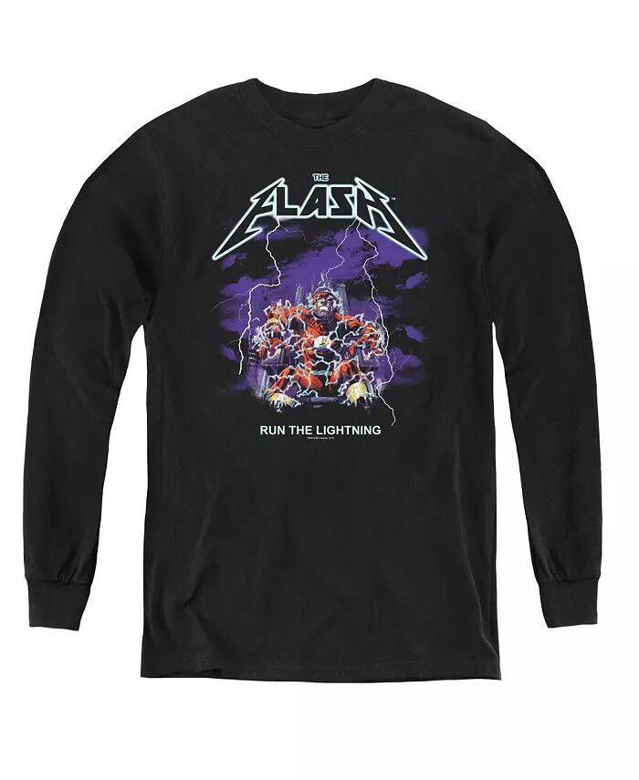 Мальчики DC Youth DC Comics Run The Lightning Длинные рукава Толстовка Flash, черный
Мальчики DC Youth DC Comics Run The Lightning Длинные рукава Толстовка Flash, черный