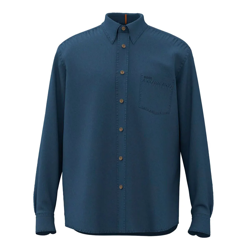 Рубашка с длинным рукавом BOSS Lamboo M, синий
Рубашка с длинным рукавом BOSS Lamboo M, синий