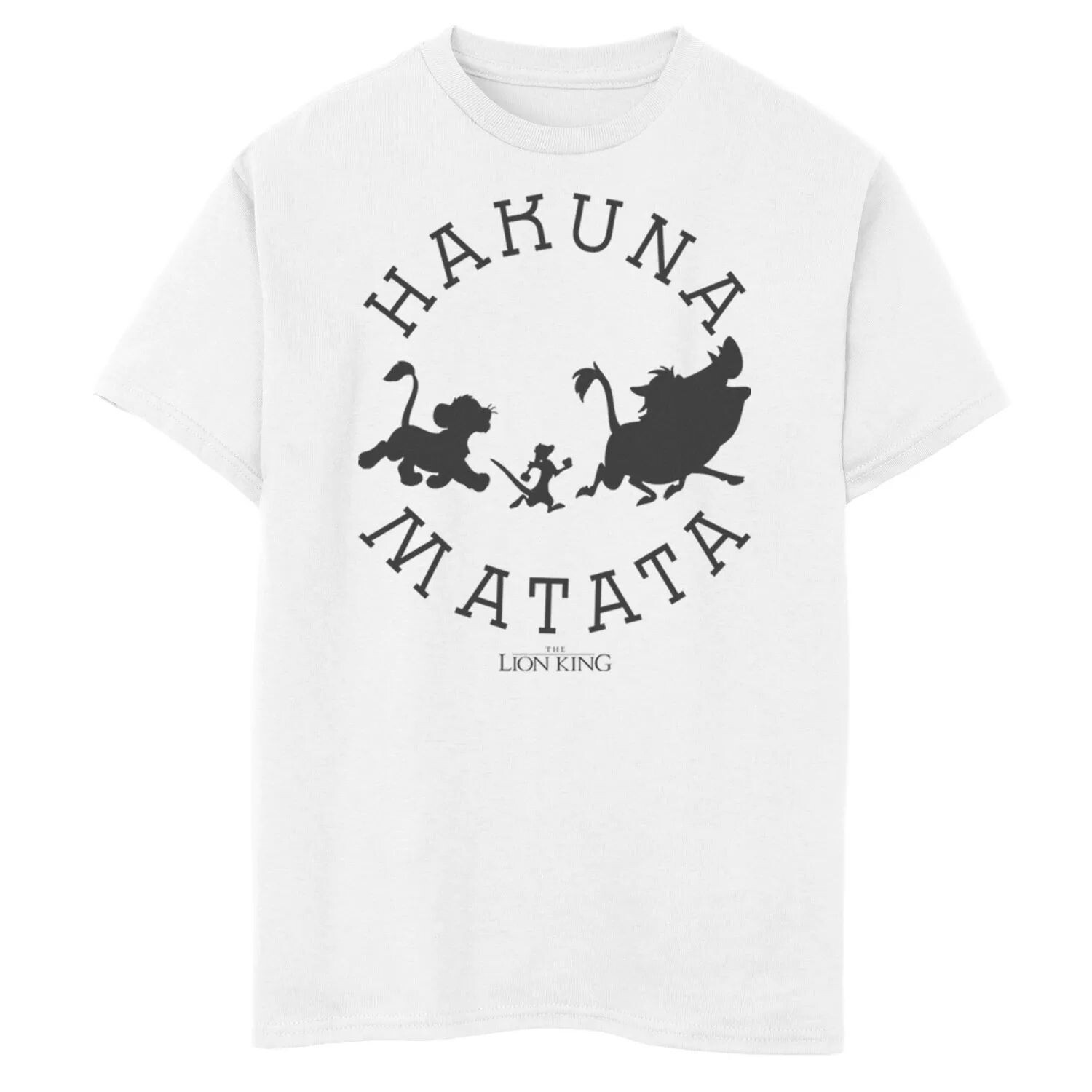 Футболка с рисунком «Король Лев» для мальчиков 8–20 лет Hakuna Matata Pride Camp от Disney Disney
Футболка с рисунком «Король Лев» для мальчиков 8–20 лет Hakuna Matata Pride Camp от Disney Disney
