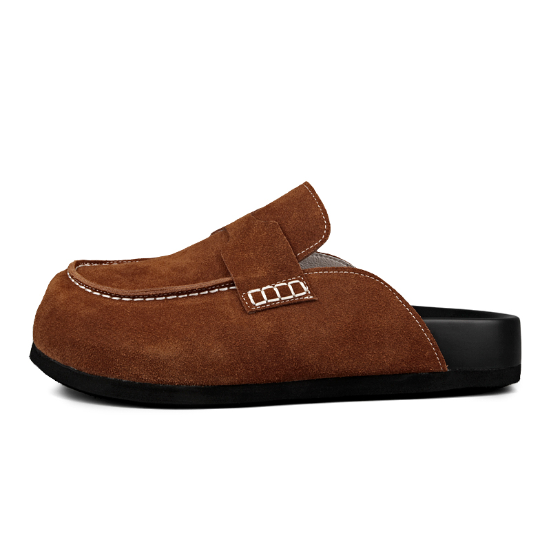 LOHAN·SIR Запахоустойчивые износостойкие противоскользящие тапочки с закрытым носком унисекс - кофе, цвет Coffee
LOHAN·SIR Запахоустойчивые износостойкие противоскользящие тапочки с закрытым носком унисекс - кофе, цвет Coffee