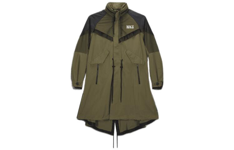 Куртка-тренч X Sacai Nike, зеленый
Куртка-тренч X Sacai Nike, зеленый