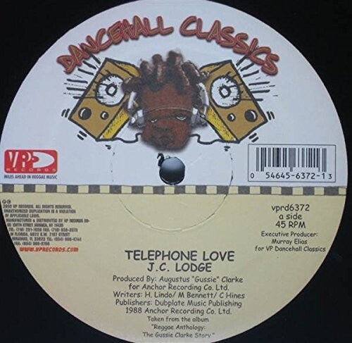 Сингл 12" Lodge, Jc: Telephone Love
Сингл 12" Lodge, Jc: Telephone Love
