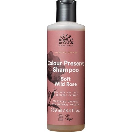 Шампунь Color Preserve Wild Rose 250мл, Urtekram
Шампунь Color Preserve Wild Rose 250мл, Urtekram