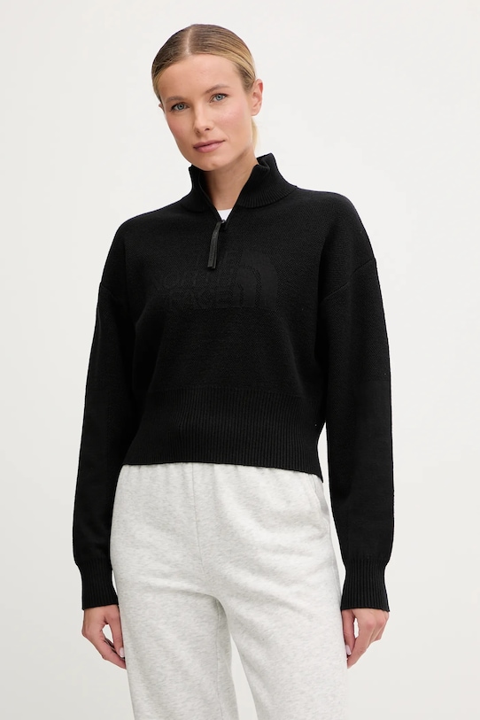 Свитер из смесовой шерсти The North Face, черный
Свитер из смесовой шерсти The North Face, черный