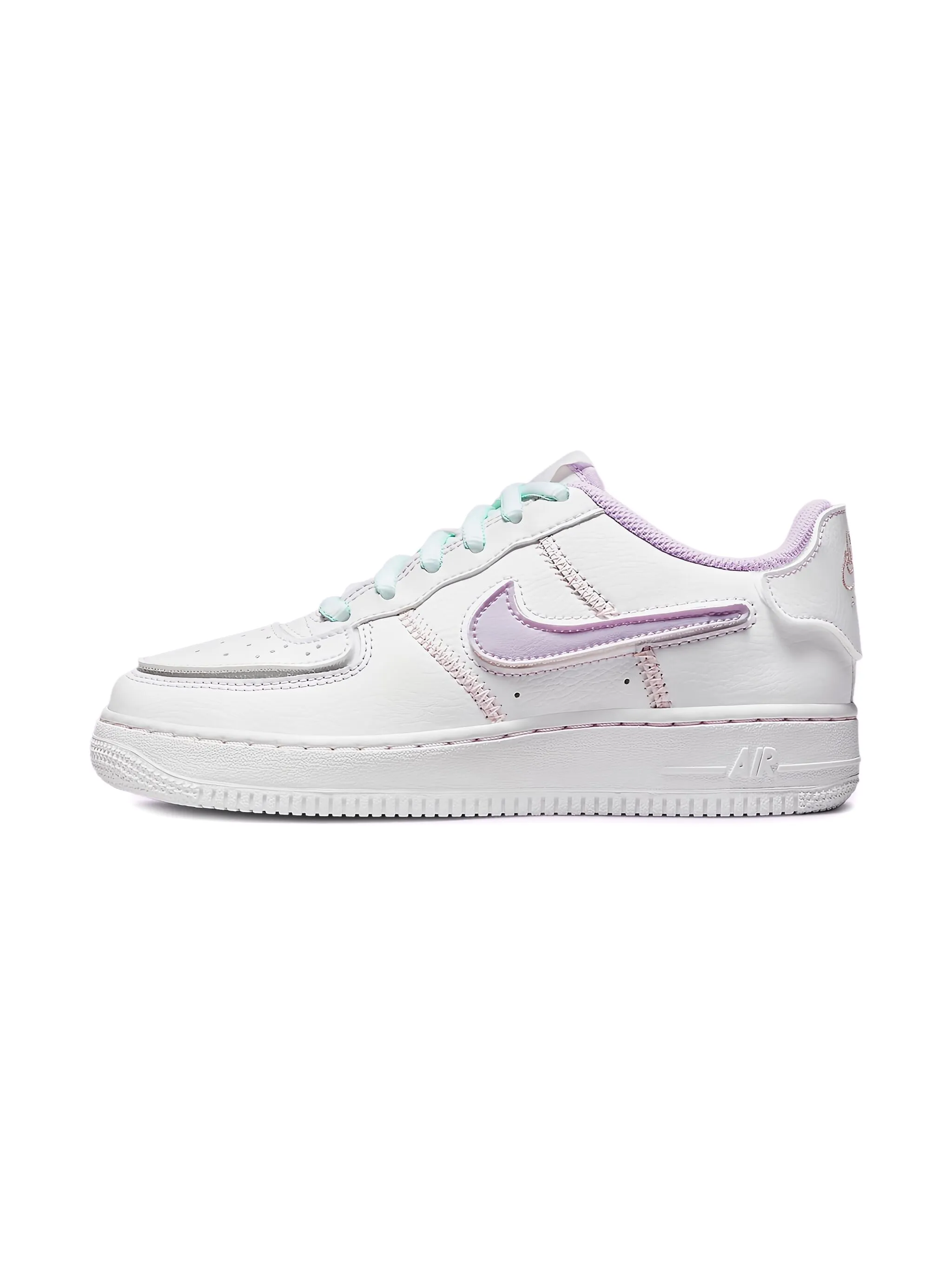 Кроссовки Air Force 1 White/Doll/Atmosphere Nike Kids, белый
Кроссовки Air Force 1 White/Doll/Atmosphere Nike Kids, белый