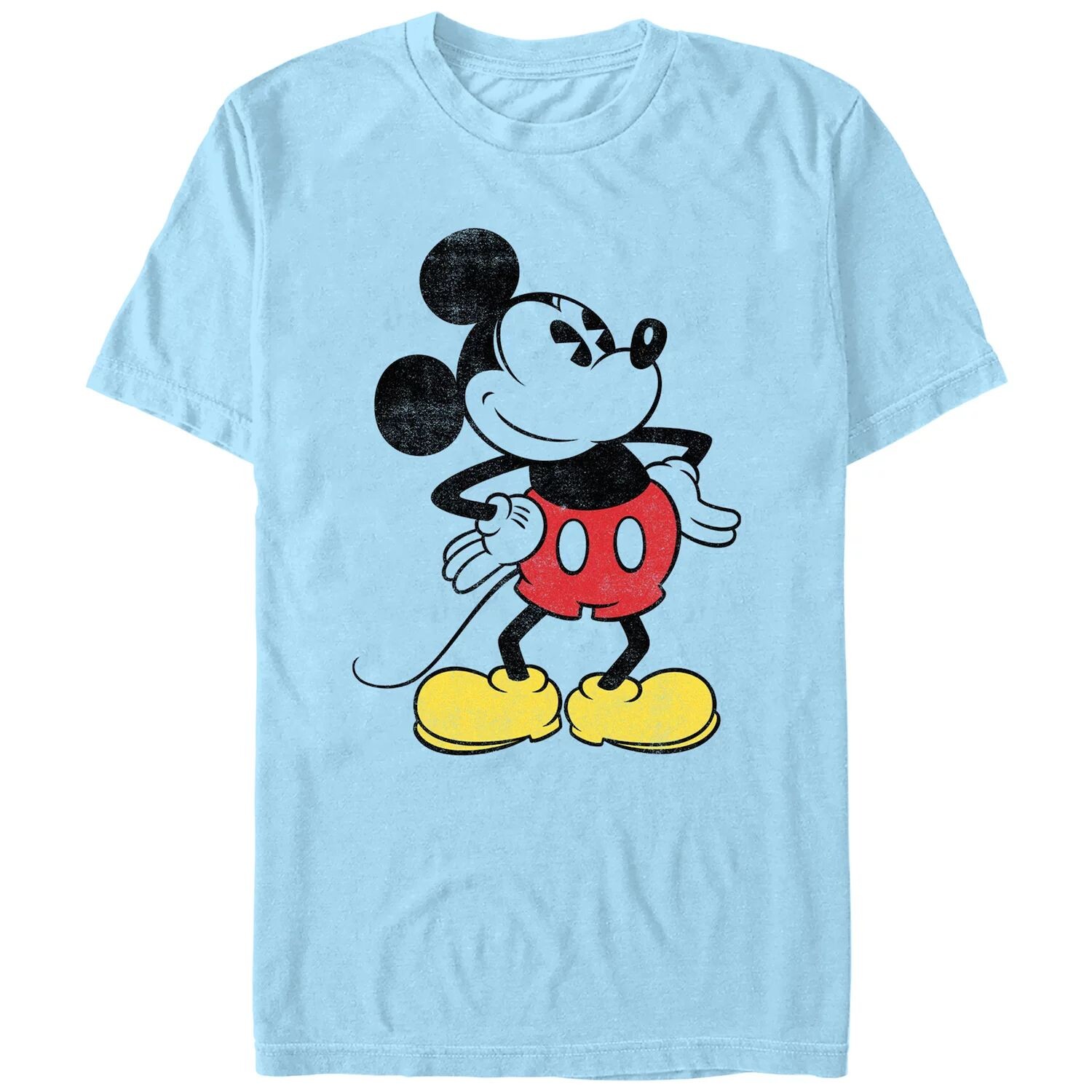 Мужская футболка Disney с изображением Микки Мауса «Руки на бедре» Licensed Character, светло-синий
Мужская футболка Disney с изображением Микки Мауса «Руки на бедре» Licensed Character, светло-синий