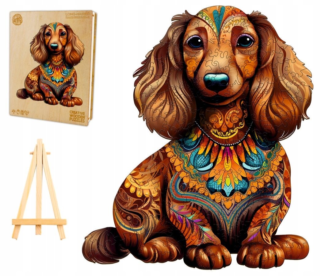 Большой Деревянный Пазл 260 Деталей Длинношерстная Такса В Деревянной Коробке Pasjo24
Большой Деревянный Пазл 260 Деталей Длинношерстная Такса В Деревянной Коробке Pasjo24