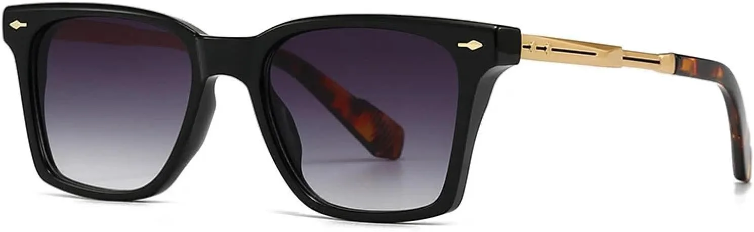 Ретро женские солнцезащитные очки, модные мужские солнцезащитные очки с градиентным переходом цвета, защита от УФ-излучения UV400 SZVVBKK, Black Gray Gradient
Ретро женские солнцезащитные очки, модные мужские солнцезащитные очки с градиентным переходом цвета, защита от УФ-излучения UV400 SZVVBKK, Black Gray Gradient