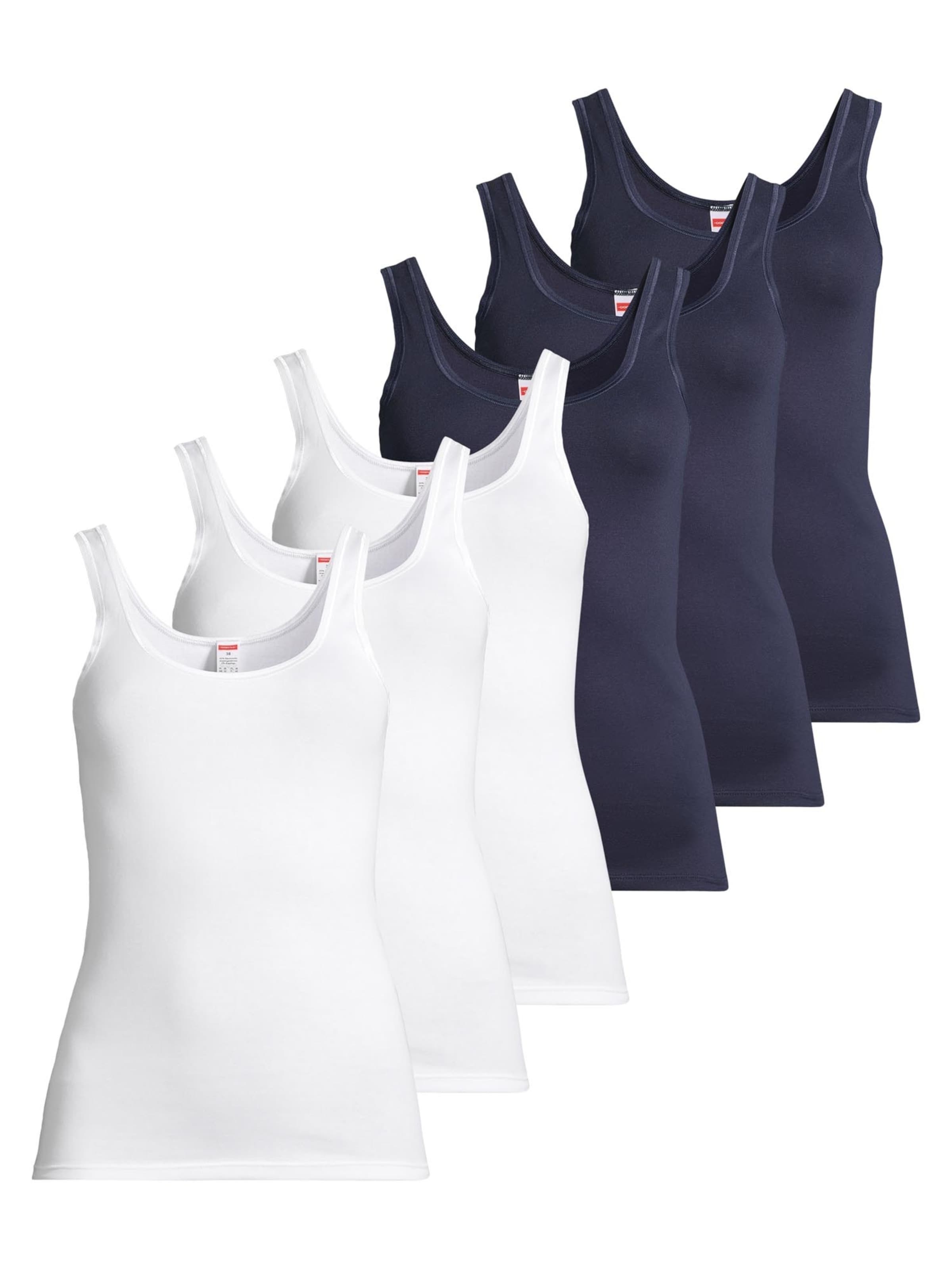 CON-TA Майка 'Feinripp' в крапчатом синем цвете
CON-TA Майка 'Feinripp' в крапчатом синем цвете