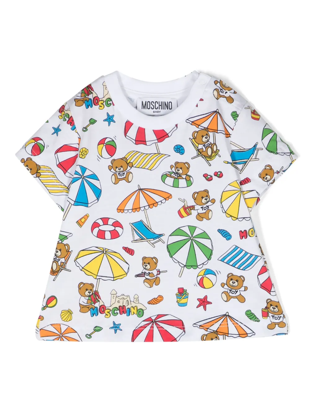 Футболка Teddy Bear Moschino Kids, белый
Футболка Teddy Bear Moschino Kids, белый