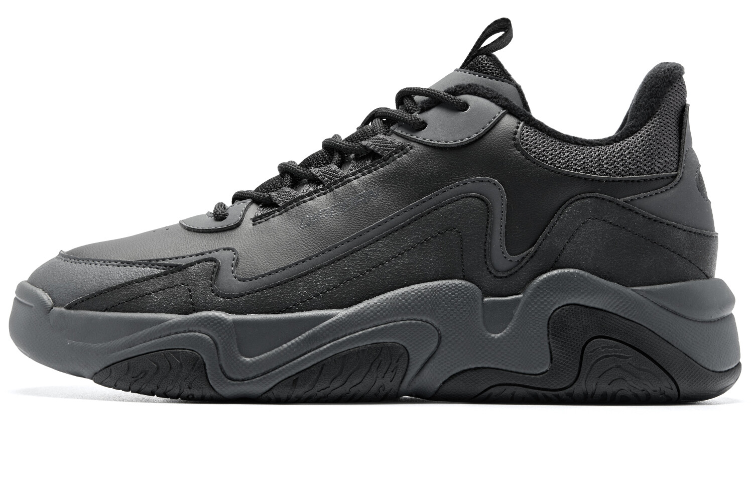 Кеды мужские, обувь для скейтбординга высокая черный/серый Qiaodan
Кеды мужские, обувь для скейтбординга высокая черный/серый Qiaodan