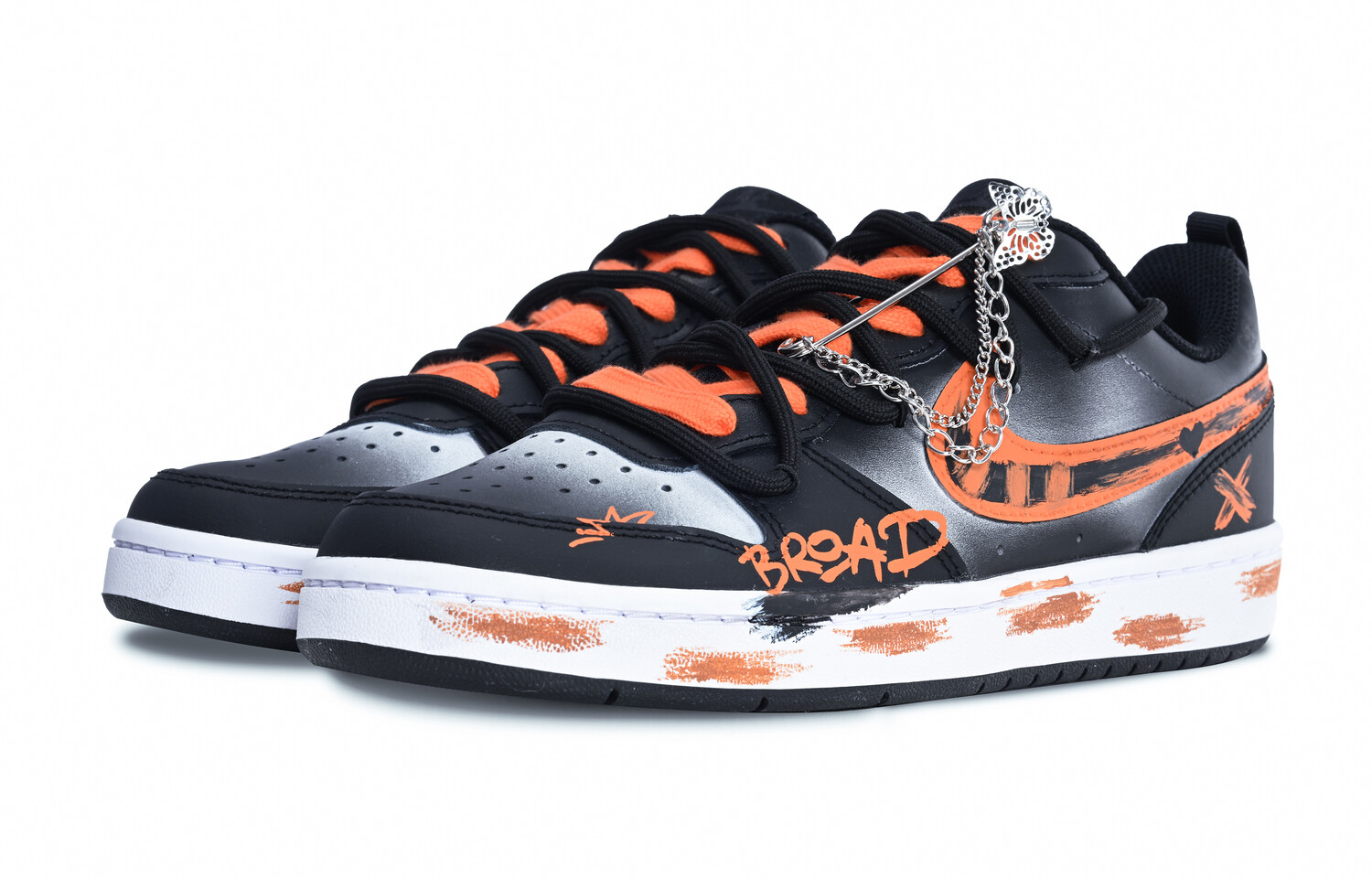 Кроссовки Nike Court Borough Skateboarding Shoes Women's Low-top Black/Orange, черный/оранжевый
Кроссовки Nike Court Borough Skateboarding Shoes Women's Low-top Black/Orange, черный/оранжевый