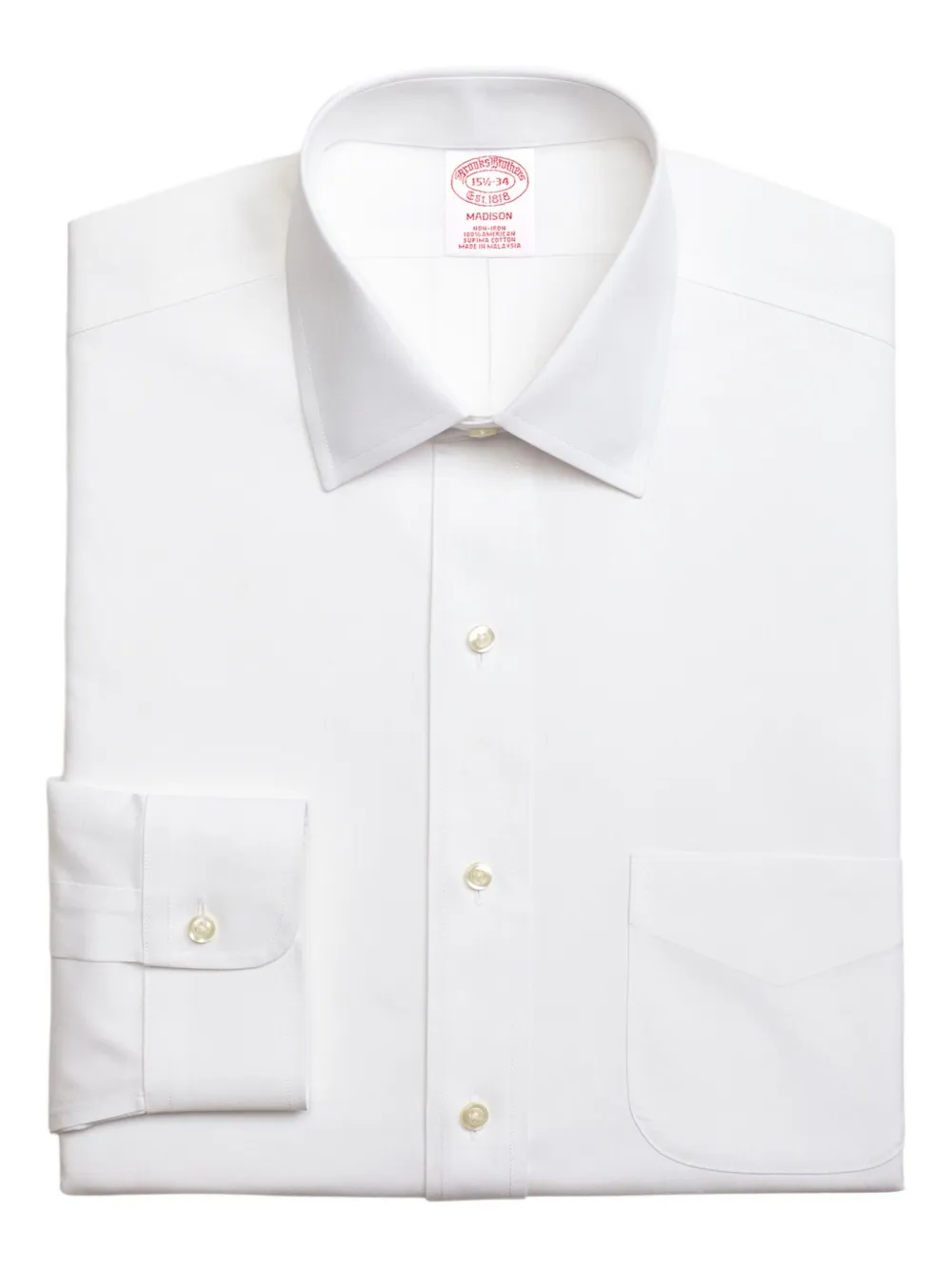 Рубашка Ainsley Colla Brooks Brothers, белый
Рубашка Ainsley Colla Brooks Brothers, белый