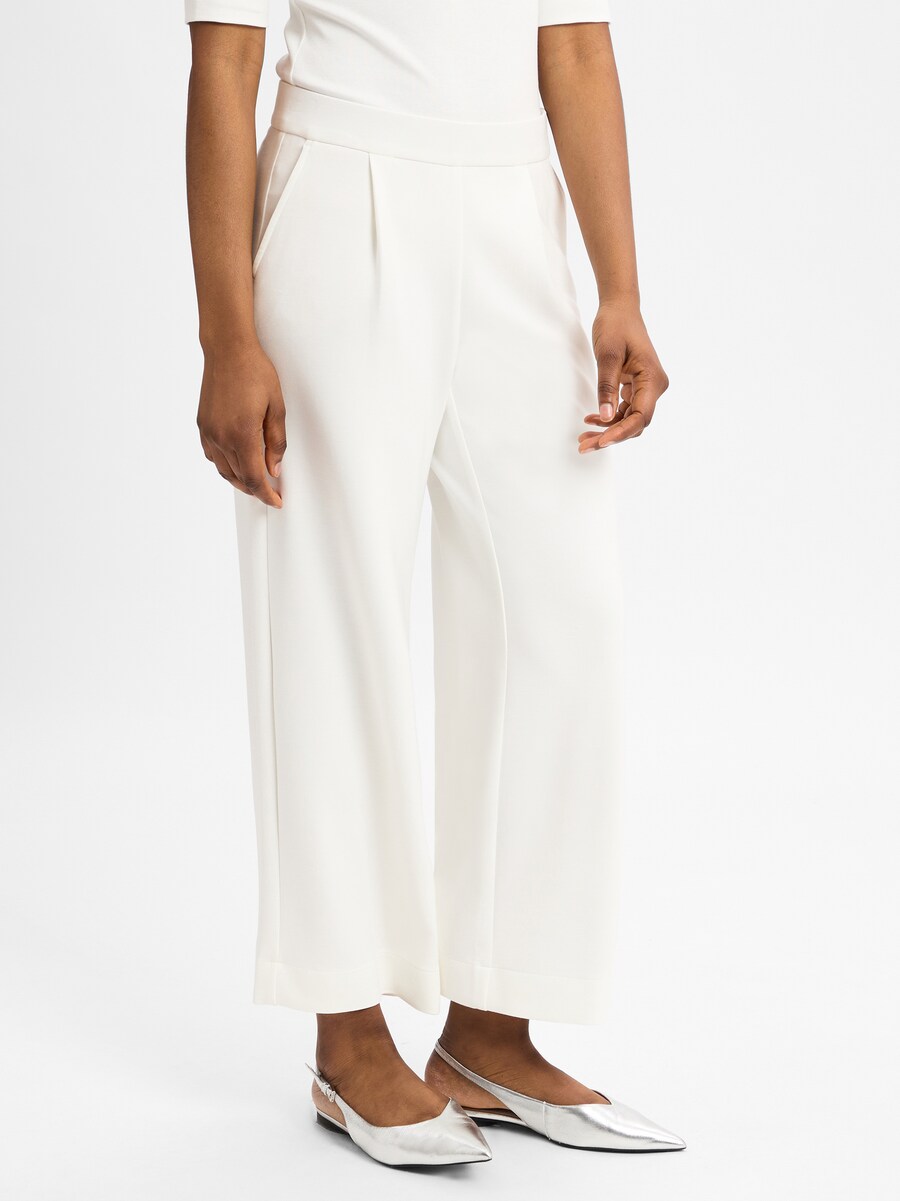 Обычные брюки со складками спереди Cambio Arina, белый
Обычные брюки со складками спереди Cambio Arina, белый