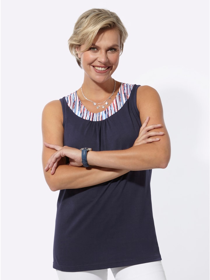 WITT WEIDEN Длинный топ темно-синего цвета
WITT WEIDEN Длинный топ темно-синего цвета