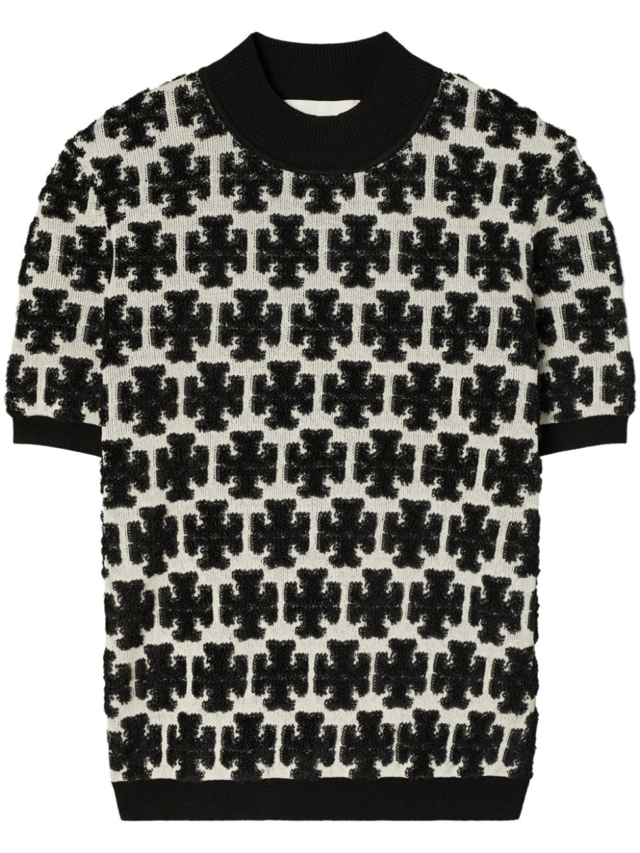 Tory Burch футболка T Monogram с высоким воротником, черный
Tory Burch футболка T Monogram с высоким воротником, черный