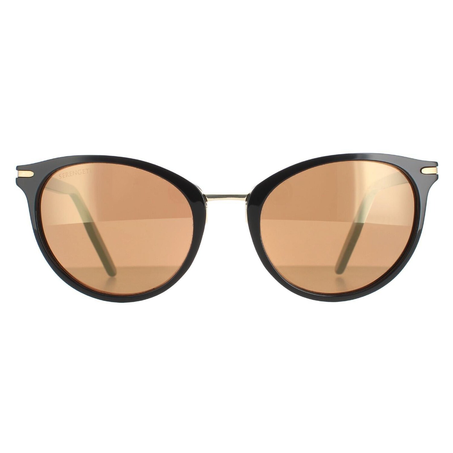 Круглые блестящие черные минеральные поляризованные драйверы Gold Elyna Serengeti, черный
Круглые блестящие черные минеральные поляризованные драйверы Gold Elyna Serengeti, черный