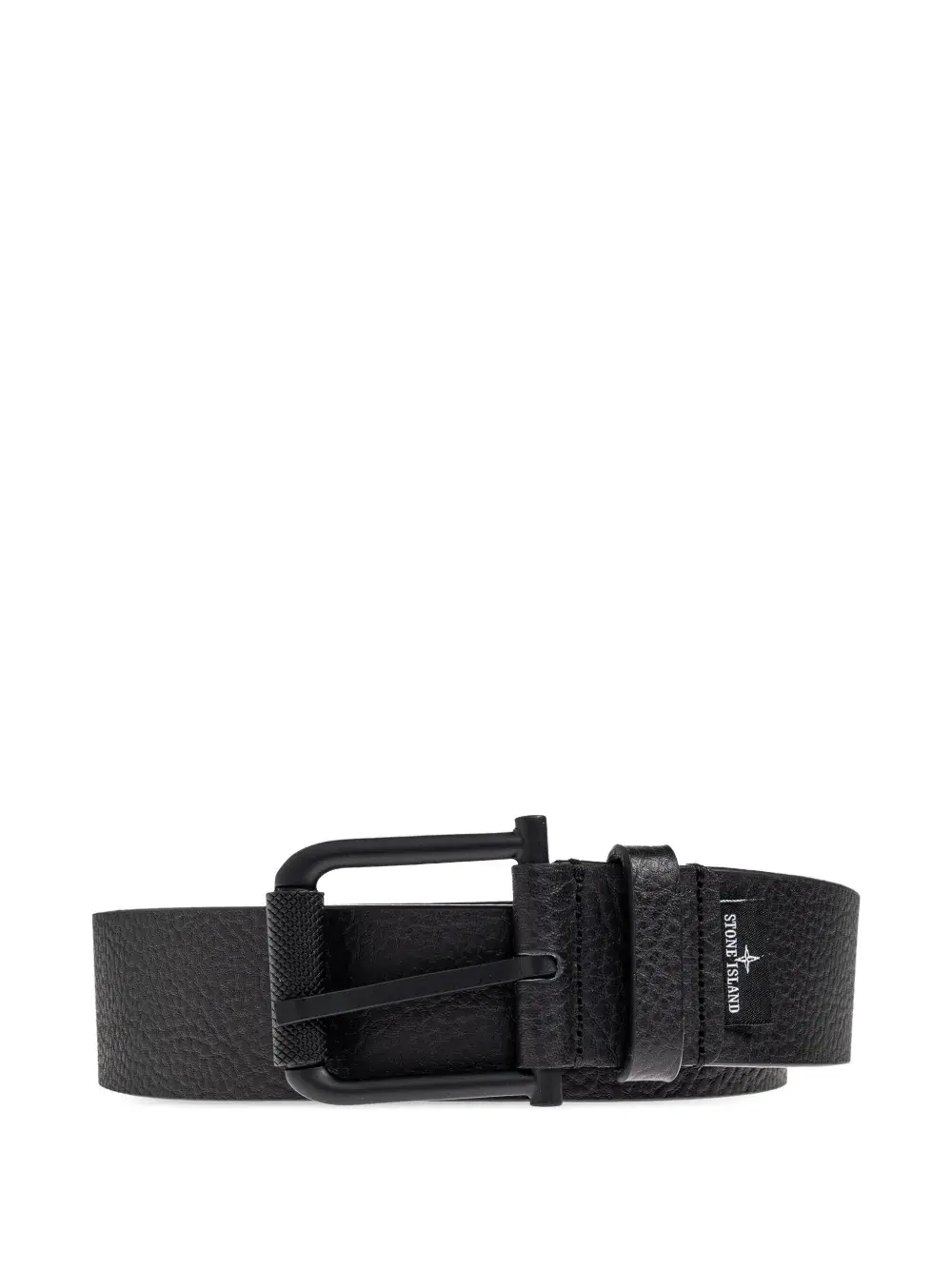 Кожаный ремень с тисненым логотипом Stone Island, черный
Кожаный ремень с тисненым логотипом Stone Island, черный