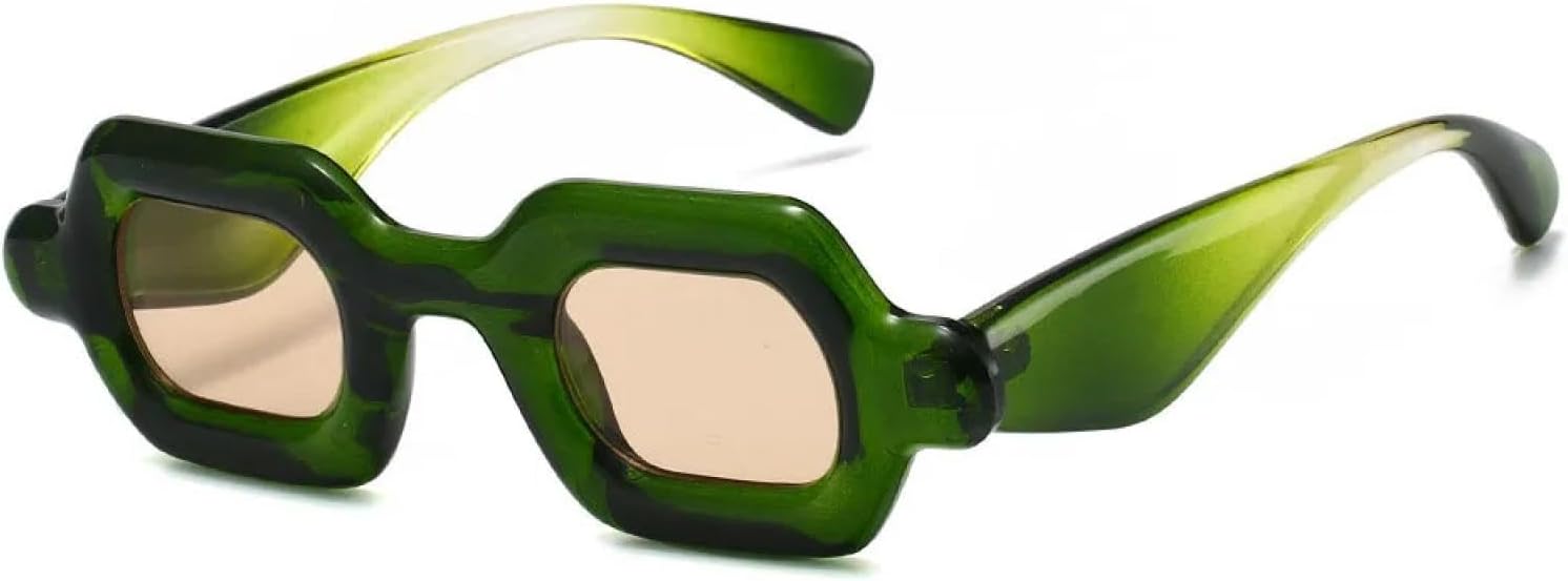 Винтажные солнцезащитные очки в маленькой оправе, надувные, для женщин и мужчин, в стиле панк, популярные, конфетного цвета, роскошные оттенки TYUVIVO, Green Champagne
Винтажные солнцезащитные очки в маленькой оправе, надувные, для женщин и мужчин, в стиле панк, популярные, конфетного цвета, роскошные оттенки TYUVIVO, Green Champagne