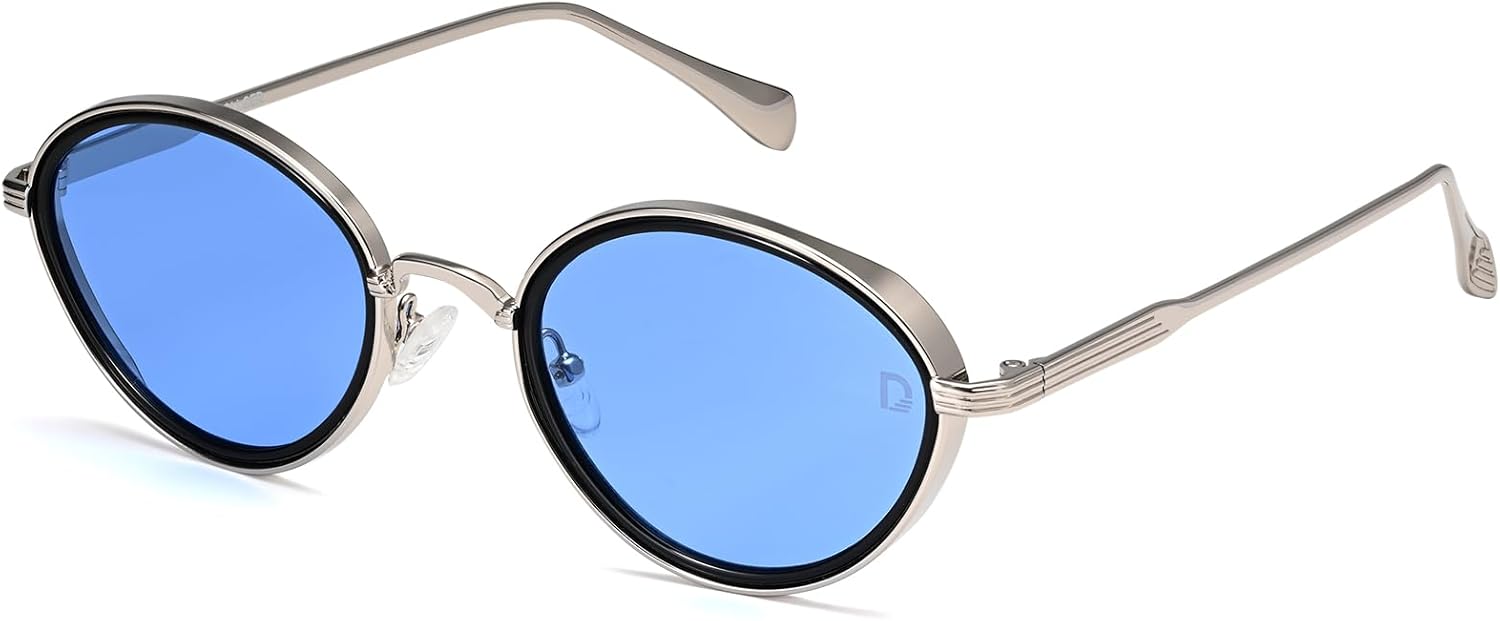 Круглые поляризованные солнцезащитные очки Dollger для женщин и мужчин, в стиле ретро, овальные, стимпанк, с крутой металлической оправой, модные дизайнерские очки, Silver Frame Blue Lens
Круглые поляризованные солнцезащитные очки Dollger для женщин и мужчин, в стиле ретро, овальные, стимпанк, с крутой металлической оправой, модные дизайнерские очки, Silver Frame Blue Lens