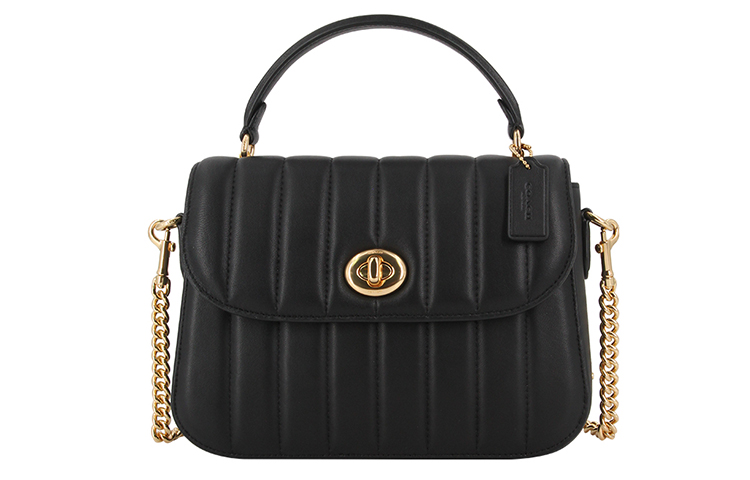 COACH Кожаная сумка малая квадратная саквояж через плечо дамская среднего размера черная
COACH Кожаная сумка малая квадратная саквояж через плечо дамская среднего размера черная