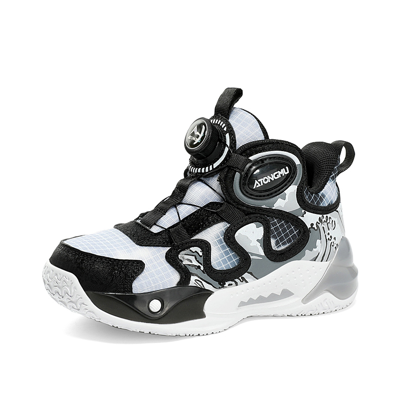 Детские баскетбольные кроссовки средней высоты с амортизацией и износостойкостью KUPE, черный
Детские баскетбольные кроссовки средней высоты с амортизацией и износостойкостью KUPE, черный