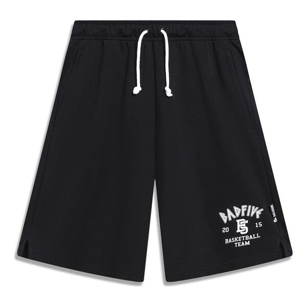 Шорты badfive logo свободные шорты Li-Ning, черный 
Шорты badfive logo свободные шорты Li-Ning, черный