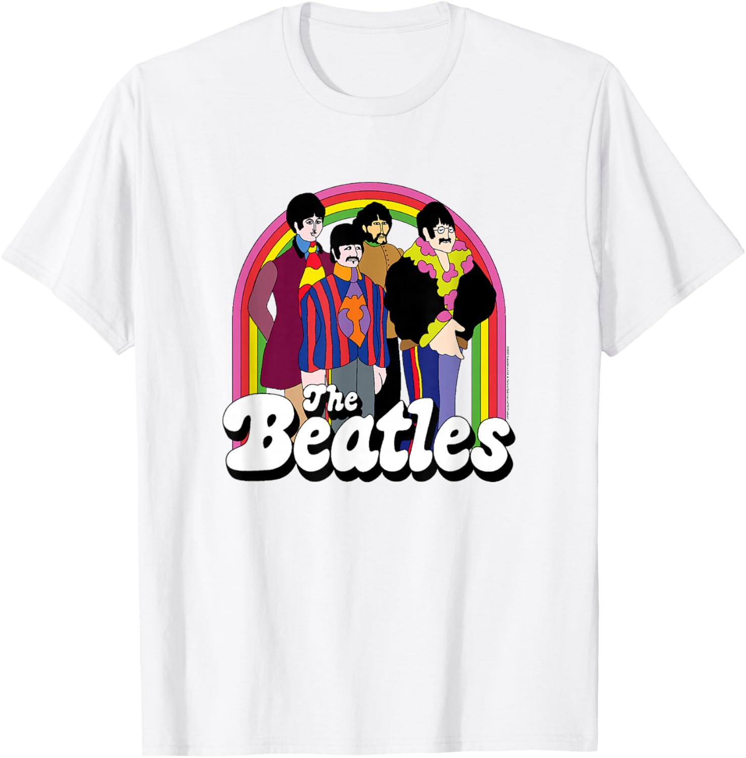 Футболка The Beatles - Rainbow Yellow Subgroup, синяя, размер S
Футболка The Beatles - Rainbow Yellow Subgroup, синяя, размер S