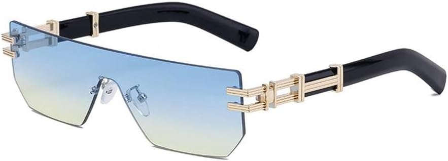 Большие солнцезащитные очки без оправы для мужчин и женщин, модные винтажные очки в металлической оправе, защита от ультрафиолета UV400, SUN4477 Generic, C6goldblueyellow
Большие солнцезащитные очки без оправы для мужчин и женщин, модные винтажные очки в металлической оправе, защита от ультрафиолета UV400, SUN4477 Generic, C6goldblueyellow