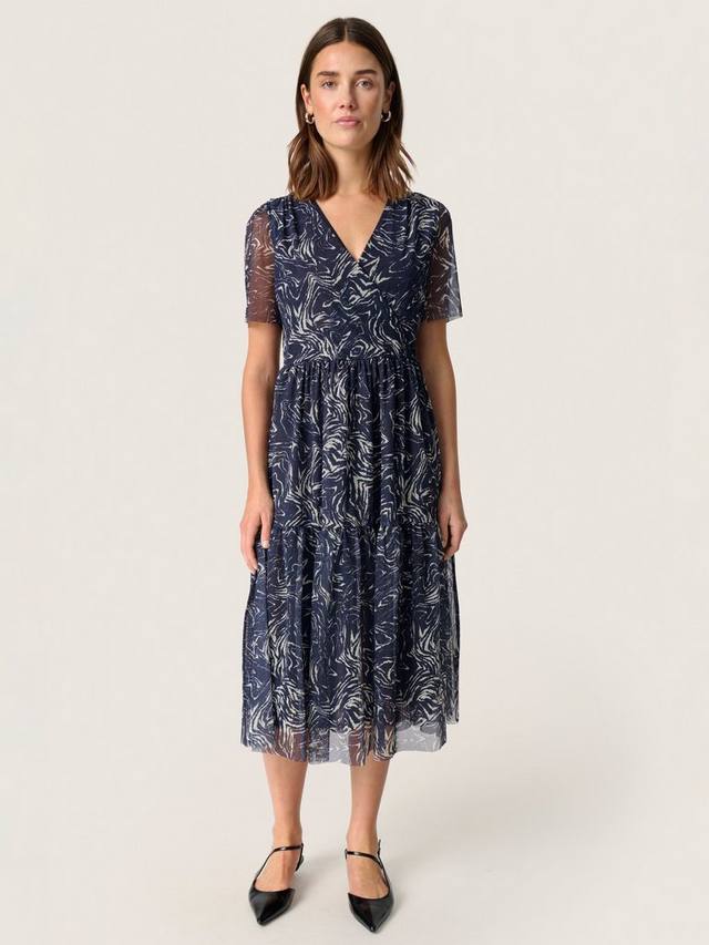 Сетчатое платье с запахом aldora Soaked In Luxury, темно-синий/разноцветный
Сетчатое платье с запахом aldora Soaked In Luxury, темно-синий/разноцветный