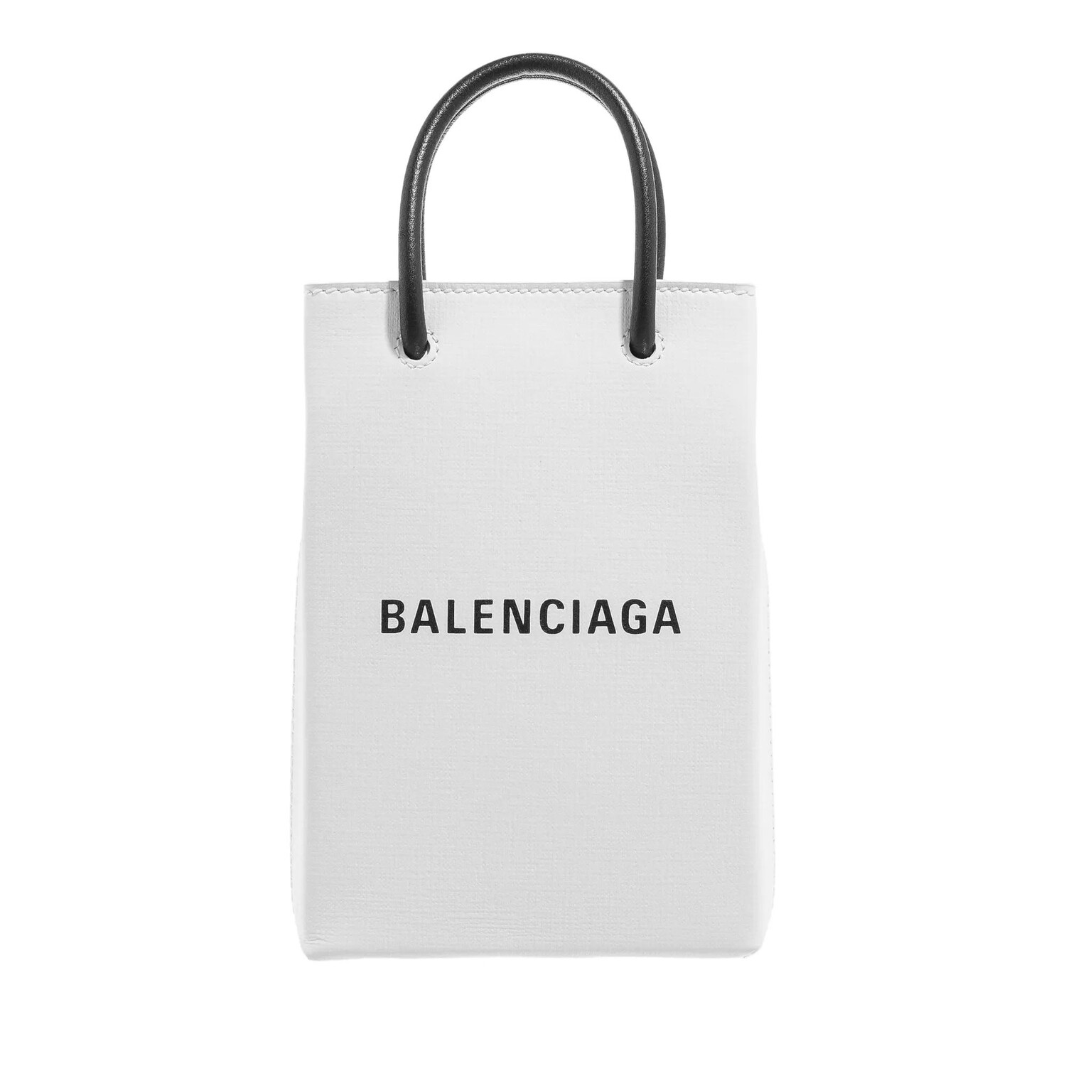 Сумка на верхней ручке с логотипом спереди Balenciaga, белый
Сумка на верхней ручке с логотипом спереди Balenciaga, белый