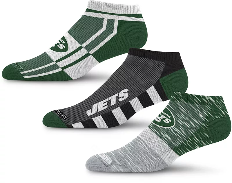 Набор из 3 носков для взрослых New York Jets Streak Strike для босых ног For Bare Feet
Набор из 3 носков для взрослых New York Jets Streak Strike для босых ног For Bare Feet