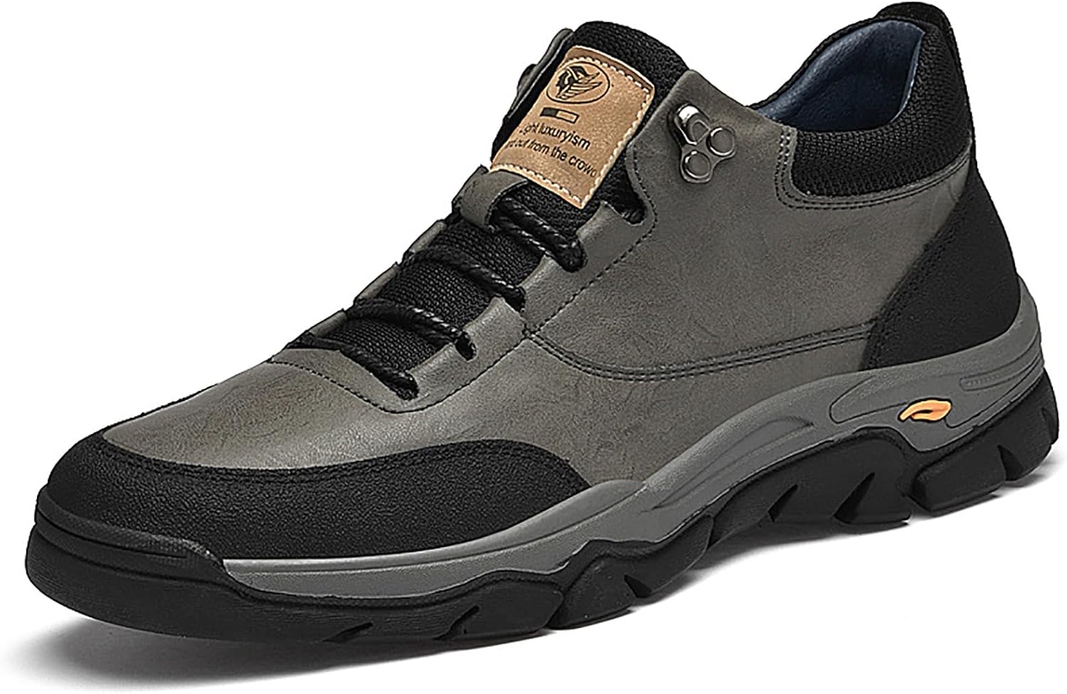 Мужские ортопедические ботинки на платформе из натуральной кожи Loveheynew, серый
Мужские ортопедические ботинки на платформе из натуральной кожи Loveheynew, серый