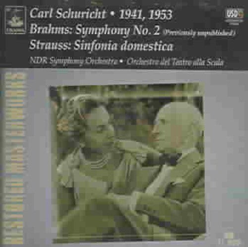 CD диск Brahms / Strauss, R. / Ndr So Hamburg / Schuricht: Symphony 2 in D / Sinfonia Domestica
CD диск Brahms / Strauss, R. / Ndr So Hamburg / Schuricht: Symphony 2 in D / Sinfonia Domestica