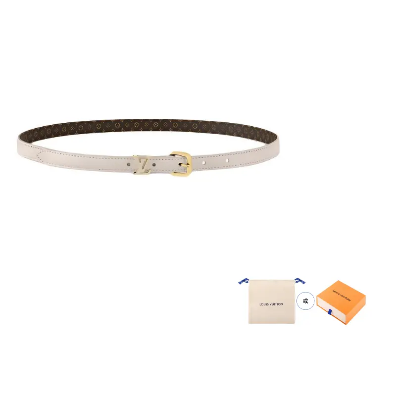 LOUIS VUITTON Пластиковый ремешок из эмалированного металла и натуральной кожи молочно-белого цвета для женщин шириной 1.5 см, Milk White
LOUIS VUITTON Пластиковый ремешок из эмалированного металла и натуральной кожи молочно-белого цвета для женщин шириной 1.5 см, Milk White