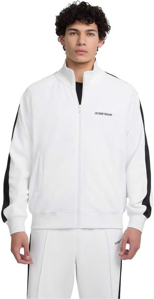 GUESS Трикотажная куртка Track, Pure White
GUESS Трикотажная куртка Track, Pure White