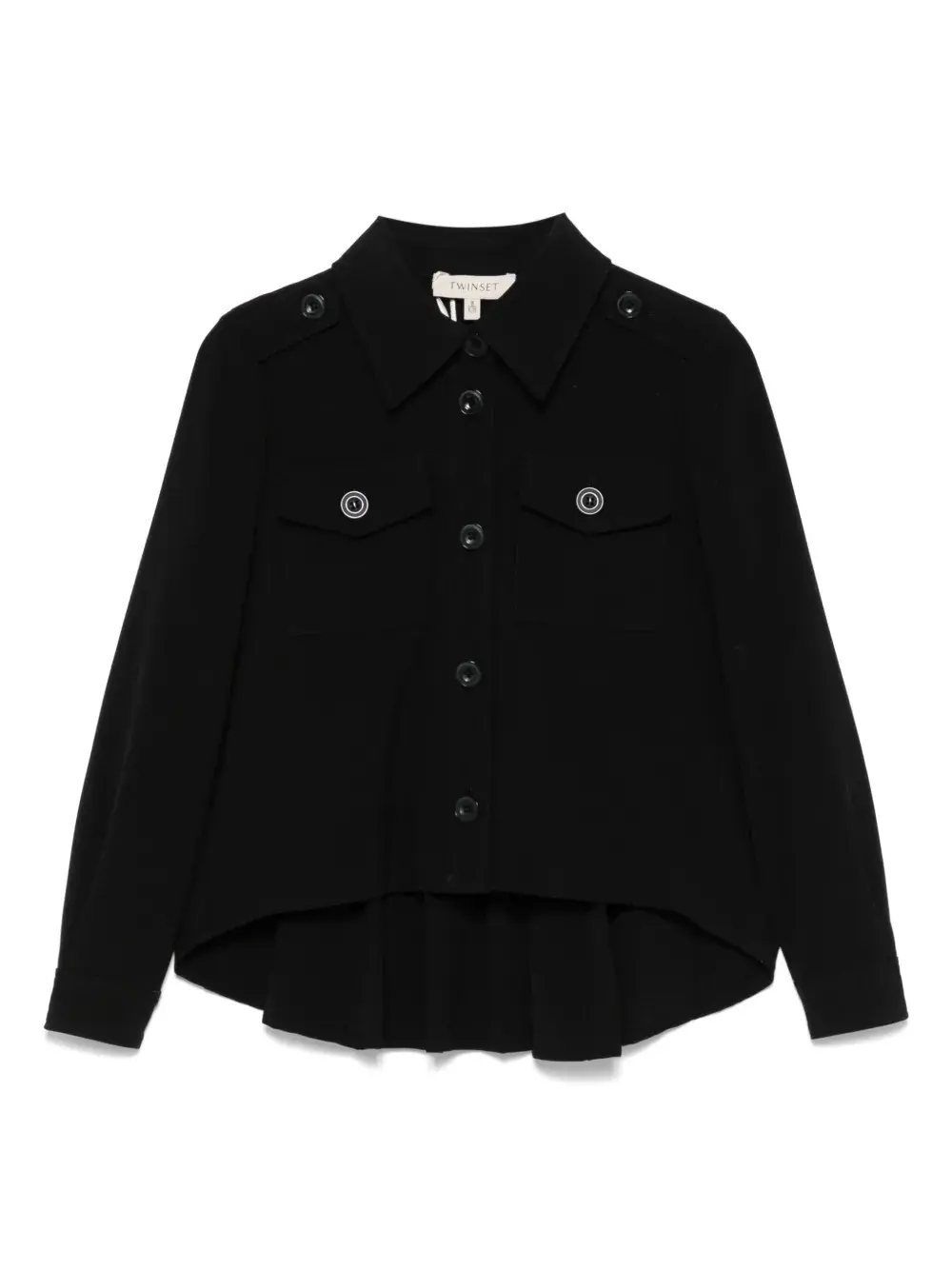 Фланелевая рубашка TWINSET Kids, черный
Фланелевая рубашка TWINSET Kids, черный