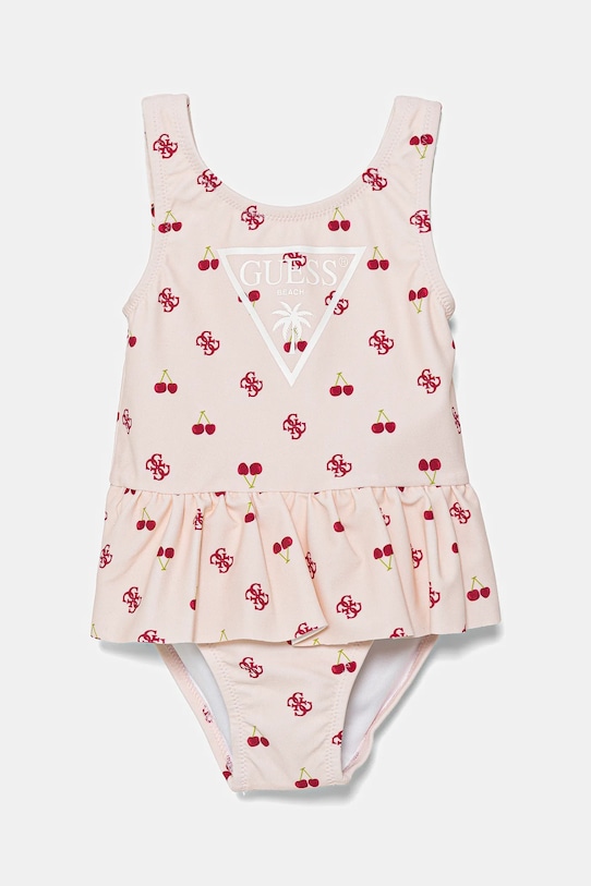 Цельный купальник для малышей Guess, бежевый
Цельный купальник для малышей Guess, бежевый