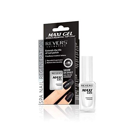 Maxi Gel Effect Уплотняющее верхнее покрытие - Продитель срока службы лака и кондиционер, 10 мл, Revers
Maxi Gel Effect Уплотняющее верхнее покрытие - Продитель срока службы лака и кондиционер, 10 мл, Revers
