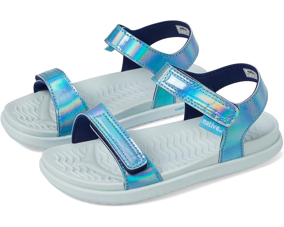 Сандалии Native Shoes Charley Sugarlite Hologram, цвет Sky Hologram/Coastal Blue/Coastal Blue
Сандалии Native Shoes Charley Sugarlite Hologram, цвет Sky Hologram/Coastal Blue/Coastal Blue