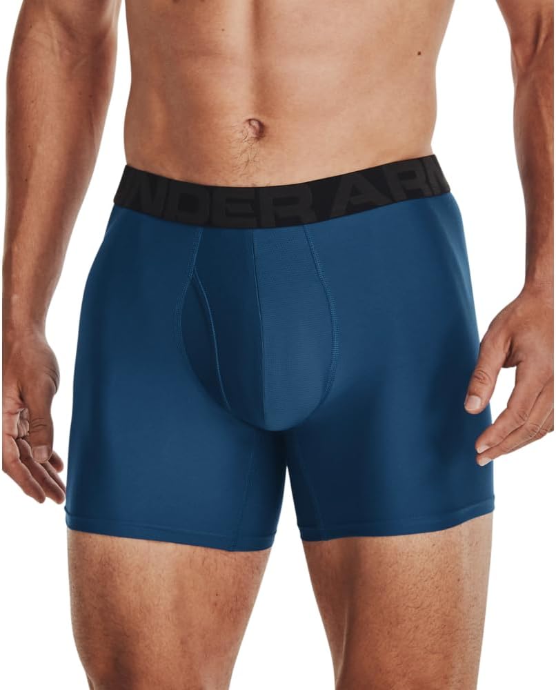Under Armour мужские боксеры Performance Tech, 1 шт, длина по внутреннему шву 6", комфорт на весь день и ультрамягкие, (426) Varsity Blue/Black
Under Armour мужские боксеры Performance Tech, 1 шт, длина по внутреннему шву 6", комфорт на весь день и ультрамягкие, (426) Varsity Blue/Black