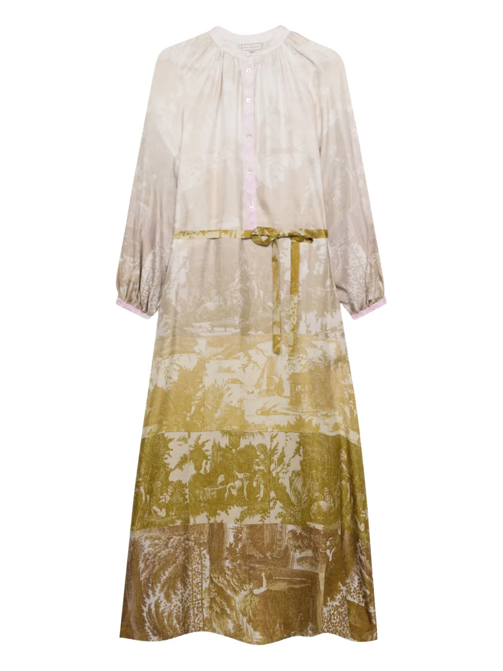 Шелковое платье макси Aloe Pierre-Louis Mascia, нейтральный
Шелковое платье макси Aloe Pierre-Louis Mascia, нейтральный